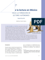 CANTÓN, 2 Historia de La Lectura en México PDF