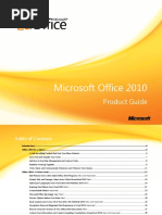 Download Microsoft Office 2010 Product Guide by spak_seal SN33994933 doc pdf
