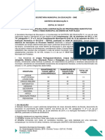 Seleo Simplificada - Edital 14 2016 - Distrito 5