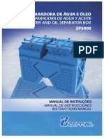 Posto de Serviço - MANUAL Caixa Separadora de Óleo e Água.pdf