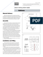 Install Gabion Guide