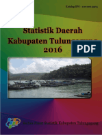 Statistik Daerah Kabupaten Tulungagung 2016