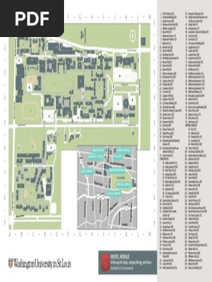 Washu Danforth Campus Map Washu Campus Map 2016 | Pdf | Chess | Chess Theory