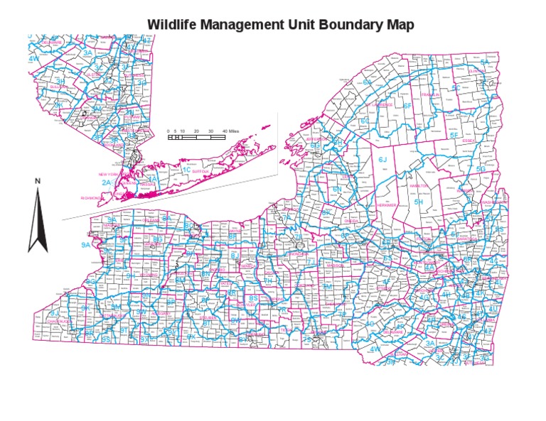 Wildlife Management Unit Map Overview | PDF