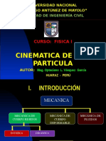 Cinematica de Una Particula