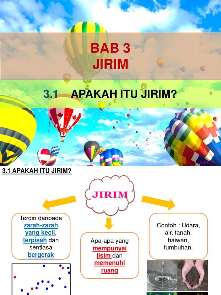 Sains t1 Bab 3 - Jirim