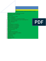 Cronograma No Excel Com Gantt - Projeto 1