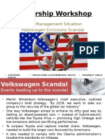 Volkswagen-Response To Crisis Final