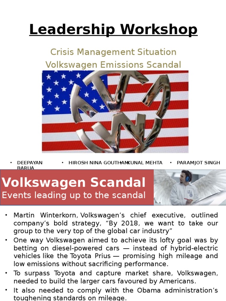 Volkswagen-Response To Crisis Final | PDF | Volkswagen | Automobiles
