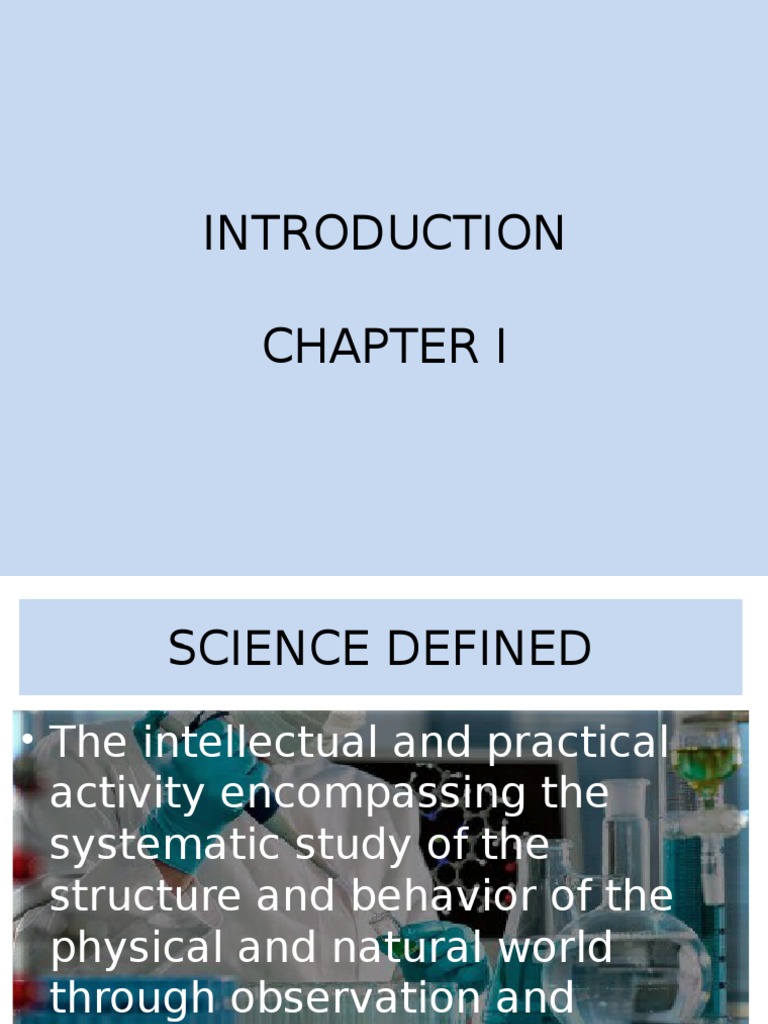 Science Define PDF Scientific Method Experiment