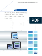WEG Multimedidor Mmw e Controlador Pfw 50025399 Catalogo Portugues Br
