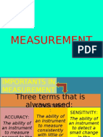 Measurement