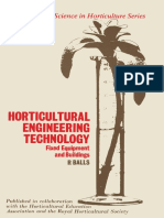 Horticultural Engineering Technology - Fixed Equipment and Buildings (Science in Horticulture Series) PDF