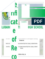 Lubang Vocational High School: Roll-Out On The Development and Evaluation of Learning and Teaching Resources