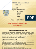 Konfrensi Asia Afrika & ASEAN (PowerPoint)