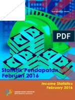 Statistik Pendapatan Februari 2016