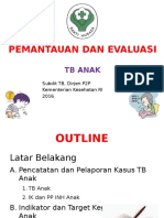 Pemantauan Dan Evaluasi TB Anak