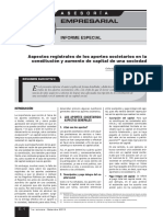 Aspectos Registrales de Los Aportes S PDF