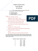 ECE3073 P4 Bus Interfacing Answers PDF