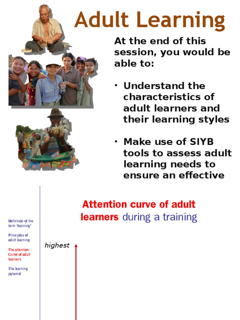 Principles of Adult Learning Explained | PDF