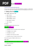 Model Verbs in English Very Important