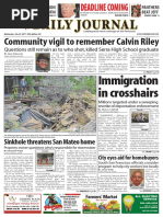 San Mateo Daily Journal 11-02-18 Edition | PDF | Gaza Strip | Theft