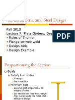 CE 591 Advanced Structural Steel Design
