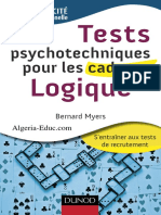 Tests Psychotechniques PDF
