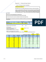 Appendix C - Energy Savings Analysis: The User Should Input Project Specific Data Into The Yellow Shaded Cells