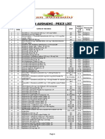 Jan Aushadhi - Price List: S.No. Drug Code Name of The Drug Unit M.R.P. Includin G All Taxes Theraupatic Group