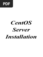 CentOS Server Installation