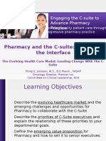 Engaging the C-Suite to Advance Pharmacy Practice