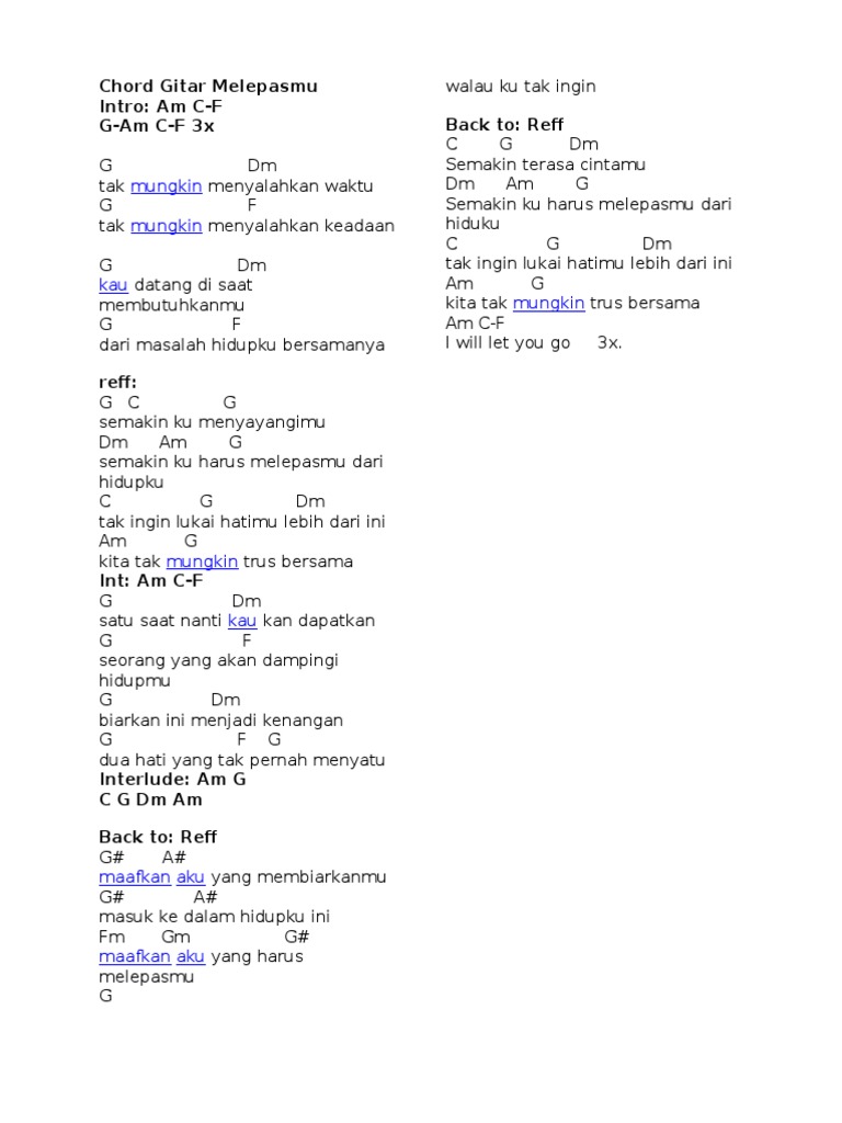 Chord Gitar Baru Pdf