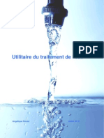 Utilitaire du traitement de l'eau