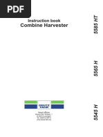 Combine Harvester: Instruction Book