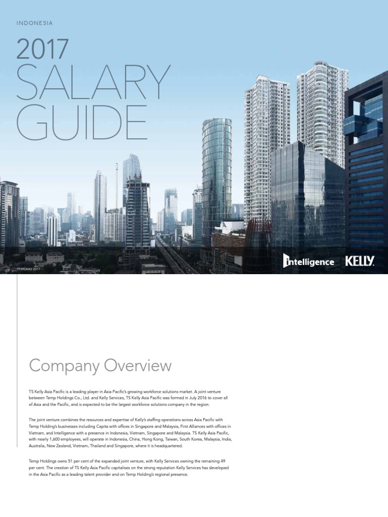 Kelly Salary Guide 2017 | PDF | Indonesian Rupiah | Employment
