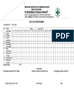 Checlist Kebersihan Gigi