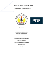 Mengukur Tahanan Tanah dengan Earth Tester