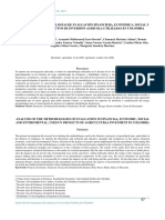 Analisis de Las Metodologias de Evaluacion Financiera Económica PDF