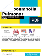 Tromboembolia Pulmonar: Perla Fernanda García Niebla