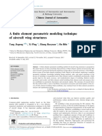 A Finite Element Parametric Modeling Technique