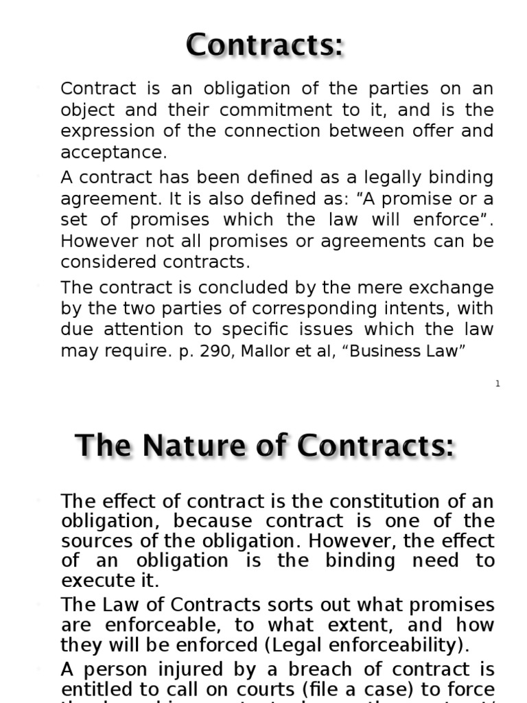 Business Law 2 Contracts | PDF | Offer And Acceptance | Misrepresentation