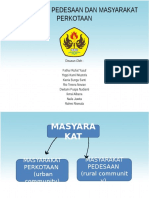 Masyarakat Perkotaan Dan Pedesaan