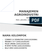 Manajemen Agroindustri