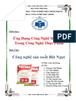 Công nghệ sản xuất bột ngọt