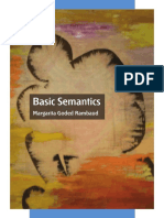 Basic Semantics: Margarita Goded Rambaud