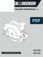 B&D Circular Saw Ks1300