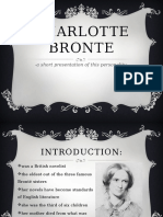 Charlotte Bronte - Presentation
