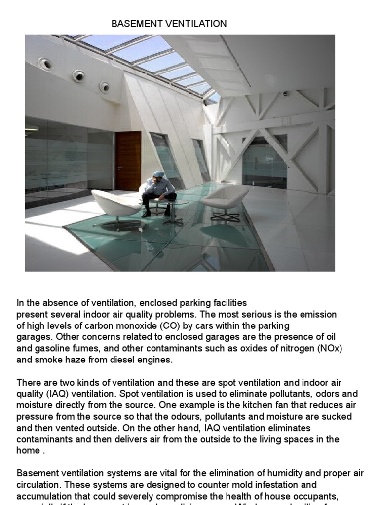 Basement Ventilation Ventilation Architecture Hvac Basement Ventilation Ventilation Architecture Hvac