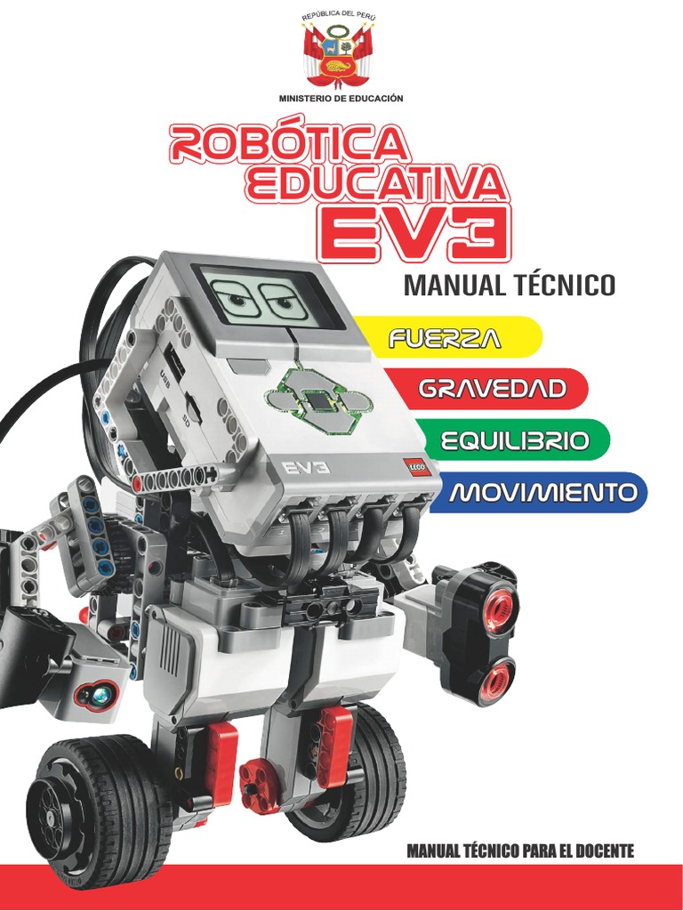 Manual Técnico - Mindstorms EV3 PDF | PDF | Decibel | Engranaje